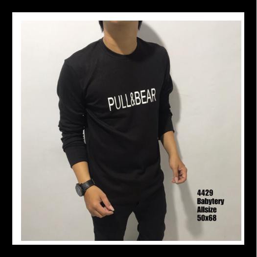 Terpercaya Baju Kaos Pria Lengan Panjang Jaket Sweater Hoodie Jumbo Polos 2 Aman Dan Terpercaya
