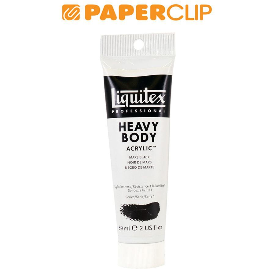 

ACRYLIC LIQUITEX HEAVY BODY S1 59ML MARS BLACK 1045276
