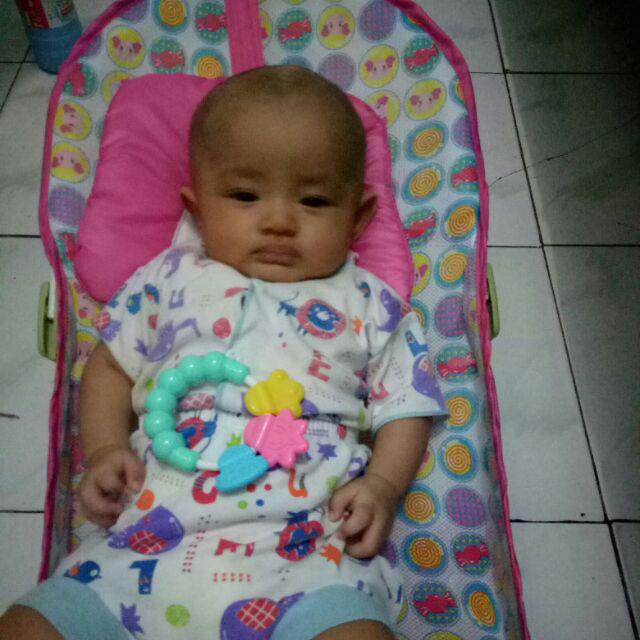  Mainan  Rattle Teether Kerincing Kerincingan Gigitan Bayi  