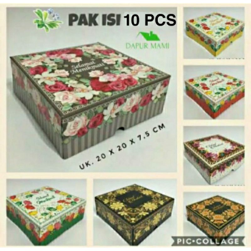 DAPURMAMI 10 BIJl Dos Snack Box Lipat Kotak Nasi Lipat DAPURMAMI 10 BIJl Dos Snack Box Lipat Kotak Nasi Lipat