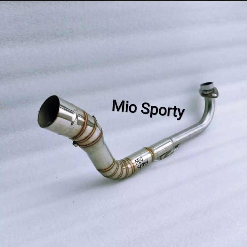 gulu banyak/pipa leher/header knalpot Mio sporty Inlet 38 dan 50