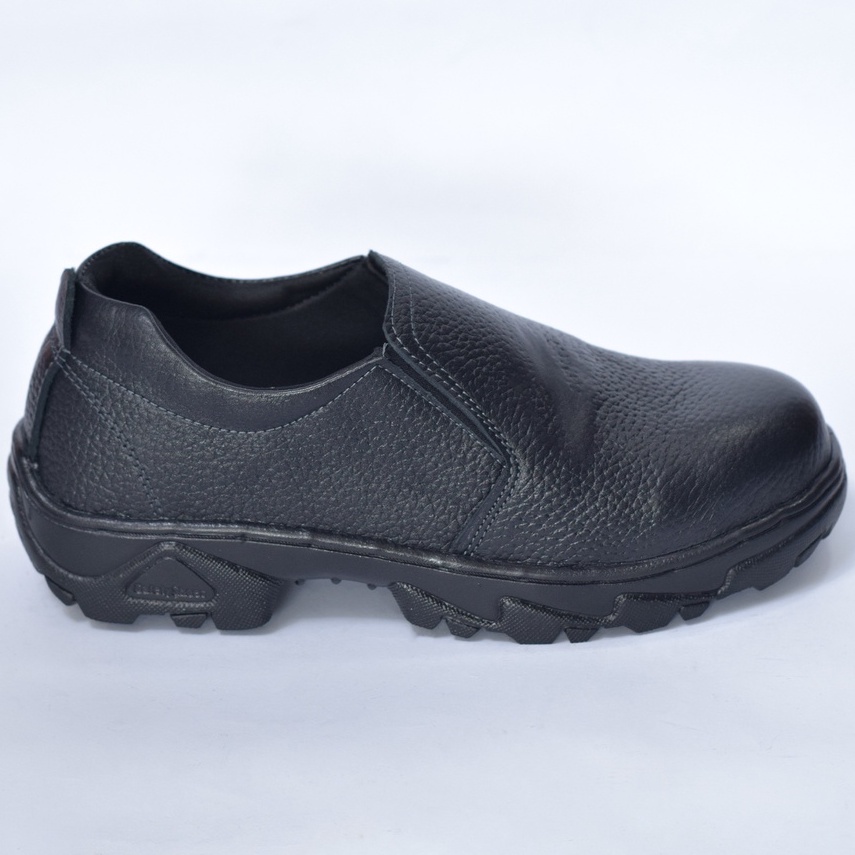 Sepatu Pria Safety Kulit Asli Ujung Besi Sepatu proyek Sepatu Formal Work Safety Shoes Grammer