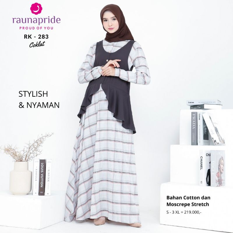 Promo Gamis Rauna Rk 282 RK 283