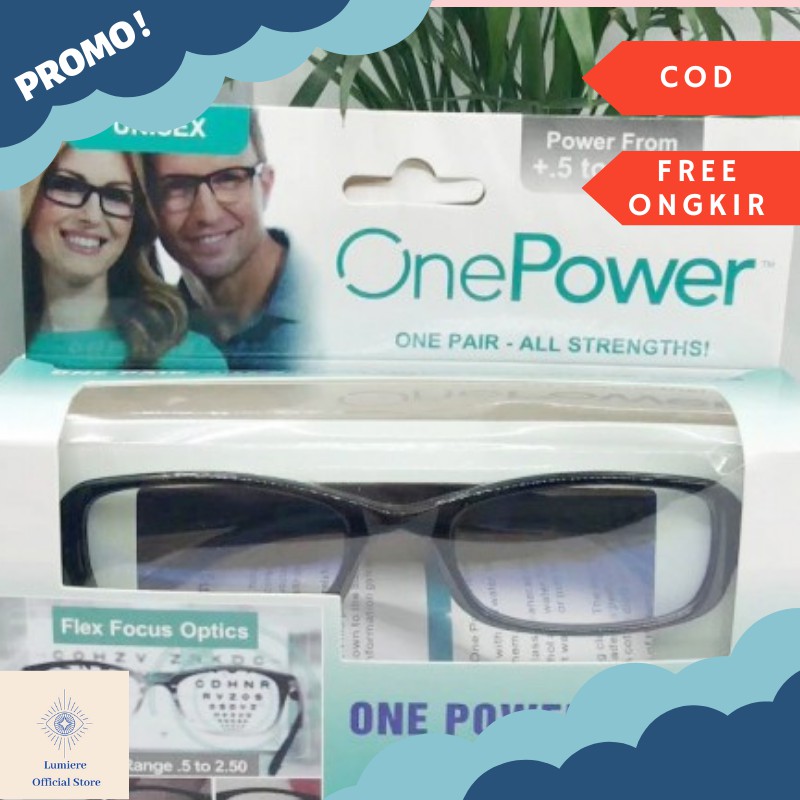 [COD] ORGINAL KACAMATA BACA AUTO FOCUS POWER VISION POWER READER KACAMATA BACA PLUS PRIA & WANITA