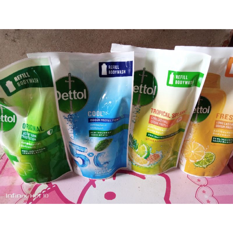 sabun cair Dettol 410ml