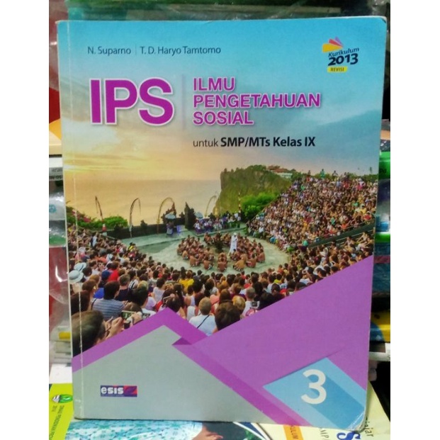 IPA dan IPS KELAS 9 SMP/MTs K13-IPS Kelas 9