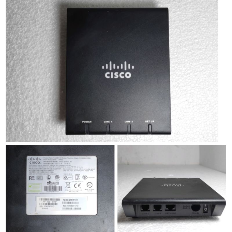 Cisco ATA 187 IP Analog Telephone Adapter