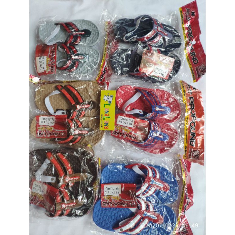 LZ.N41 sandal japit tali belakang anak bayi new era