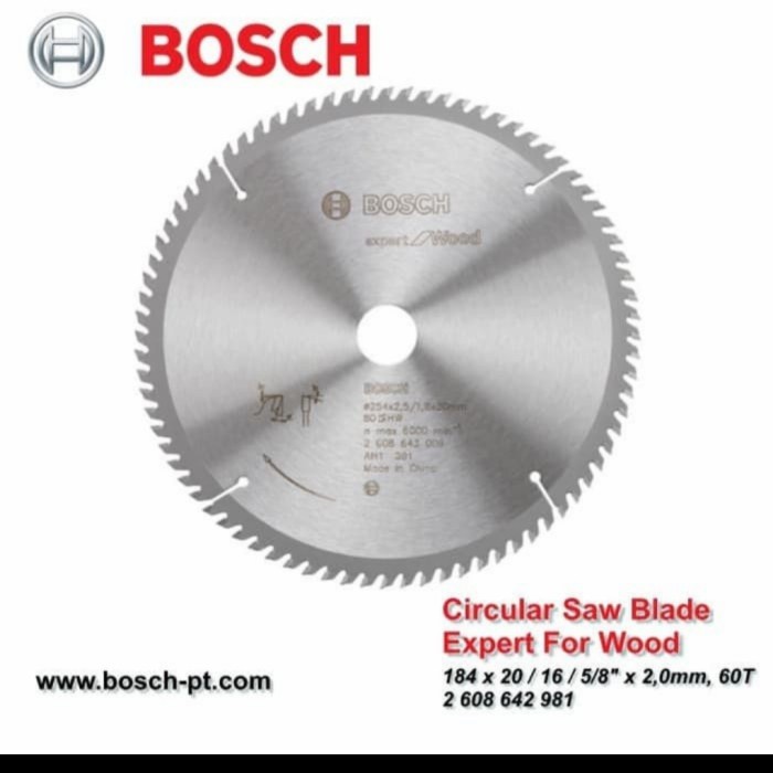 Mata Gergaji Circular Saw 7 Inch X 60T Bosch