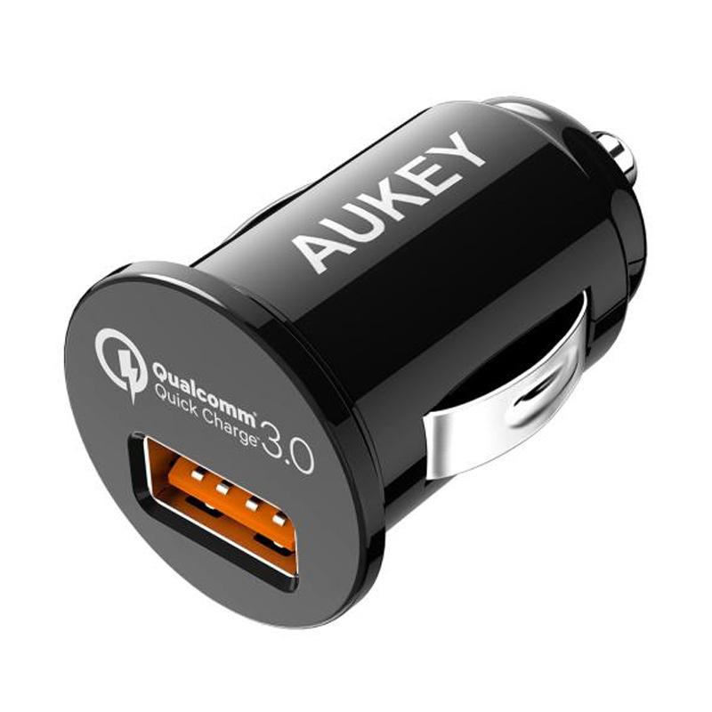 Aukey Car Charger Quick Charge 3.0 Charger Mobil 1 Port CC-T13