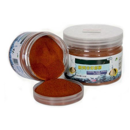 Jiebao Artemia 150g Botol Brine Shrimp Egg Shell Free Instant