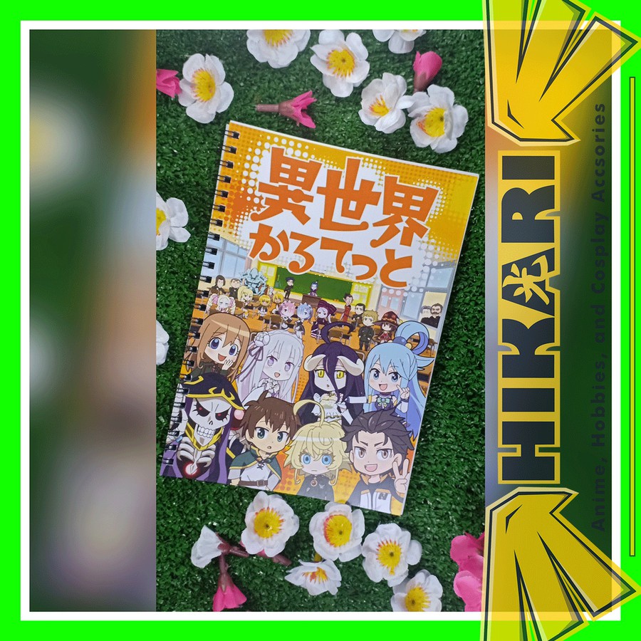 

Sketch Book Anime Custom Isekai Quartet v4