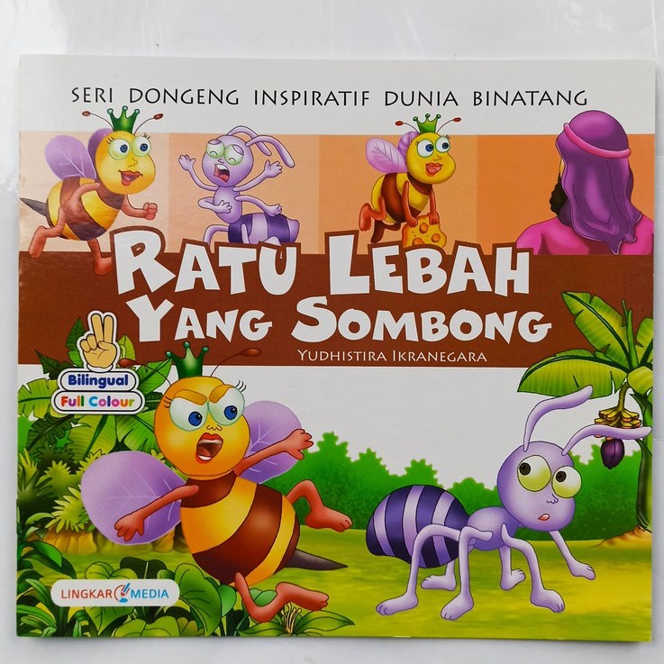 Paket Seri Dongeng Inspiratif Dunia Binatang - Bilingual dan Full Color (10 Buku)