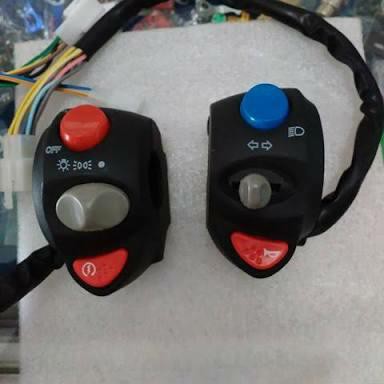 Saklar Domino Set PNP Vixion Byson Xabre R15 R25 Verza CB150R Megapro Tiger Pulsar DLL