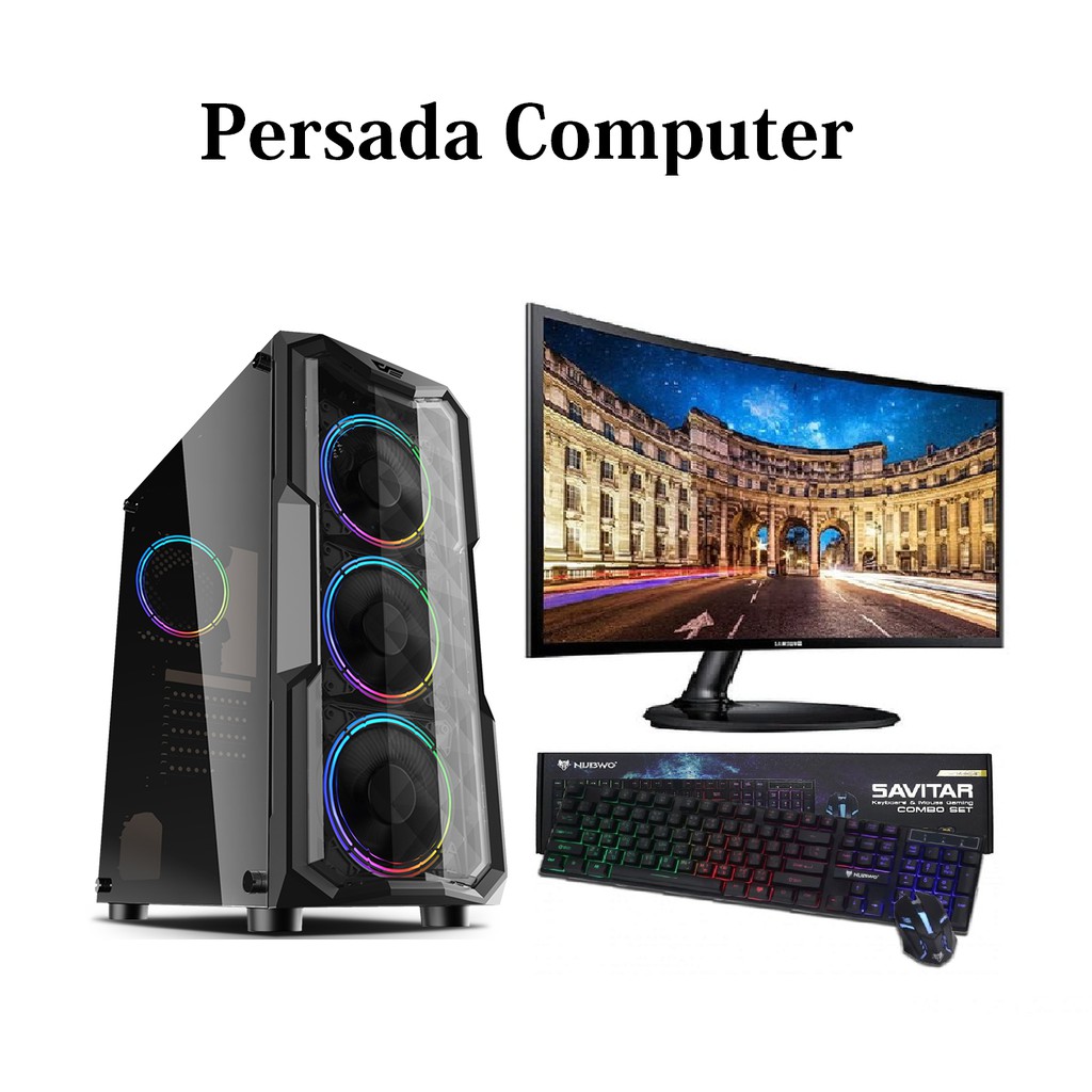 PC Gaming  Core i7 2600 I GTX 750ti 4GB I 8GB I HDD I SSD I LED 24&quot; Curved