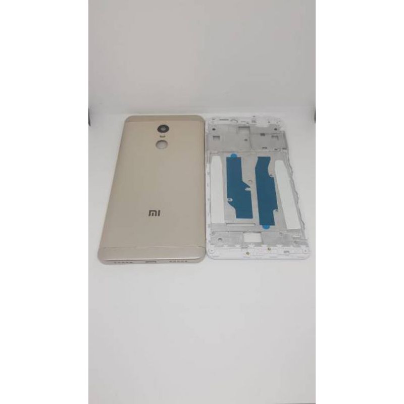 CASING BEZZEL FRAME BACKDOOR TULANG LCD XIAOMI REDMI NOTE 4X ORIGINAL