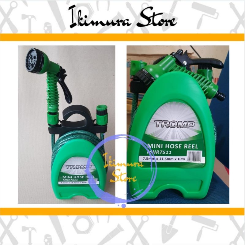 Selang Air Tromp MHR7511 Mini Hose Reel Selang Ledeng Semprotan Taman