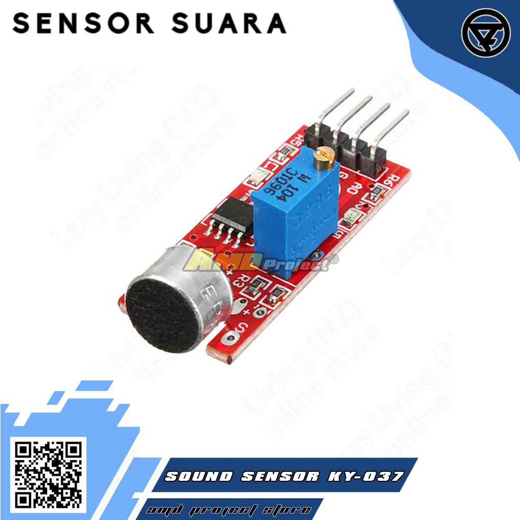 Modul Sensor Suara Microphone KY037 Sound Module KY-037 High Quality