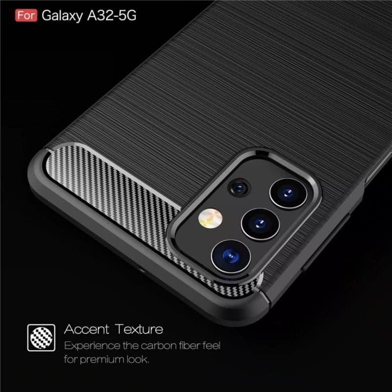 Case Samsung A32-5G New Ipaky Carbon Fiber Ultimatte Premium Quality