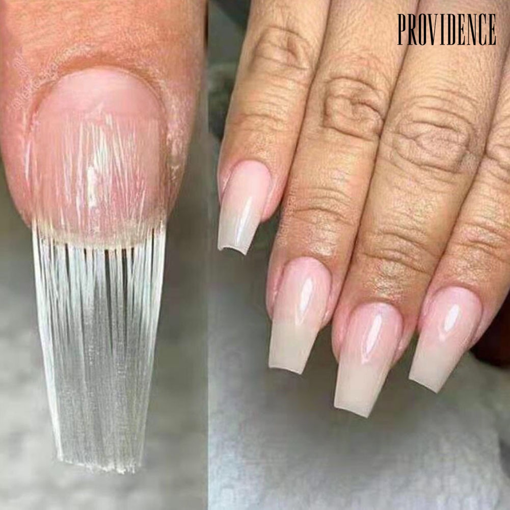 Providence Serat Kaca Akrilik Uv Extension Kuku Palsu Untuk Dekorasi Nail Art