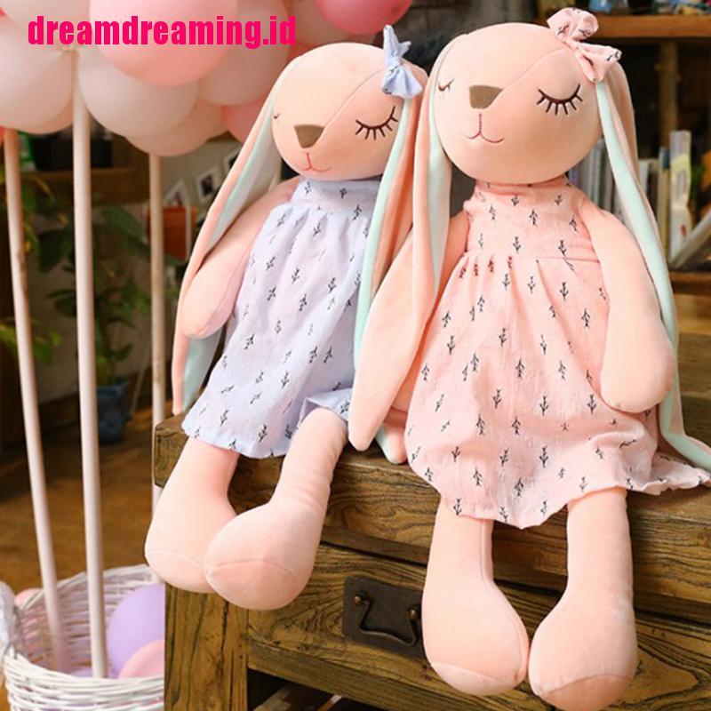 Boneka Kelinci Telinga Panjang Bahan Plush