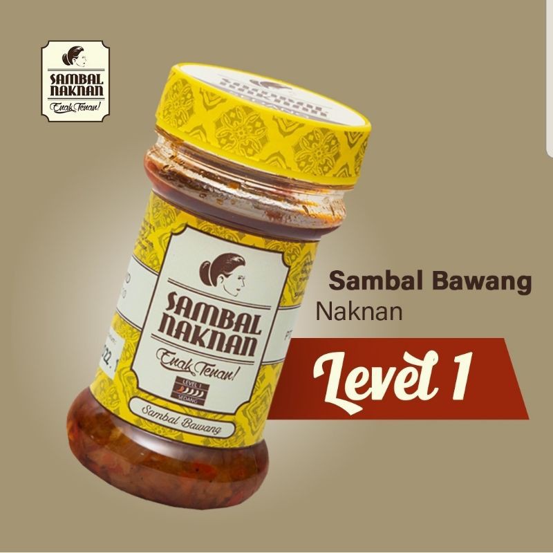 

Sambal Naknan Level 1 (Sedang) (botol kuning) + Bubble Wrap