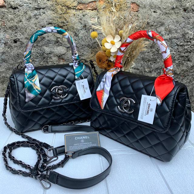 Tas cantik dan elegan CHANNEL bisa selempang bisa handle
