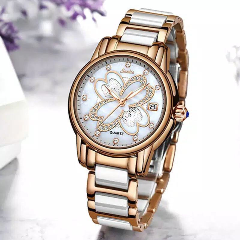 Jam Tangan Rantai ORIGINAL MURAH KERAMIK PREMIUM Cewek