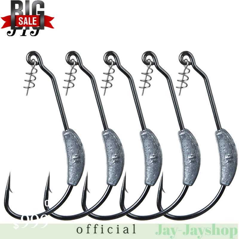 JYJ Kail Pancing Barbed Lead Hook Fishing Tackle 3g Big - JYJ01