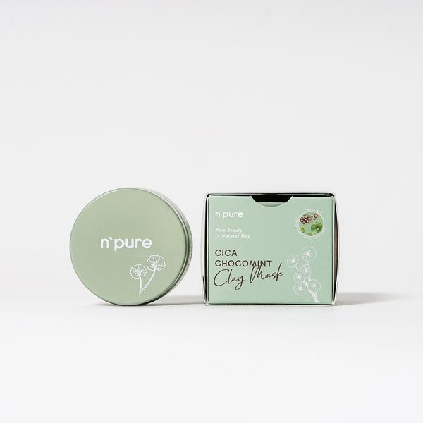 N'PURE Clay Mask Centella Asiatica Chocomint