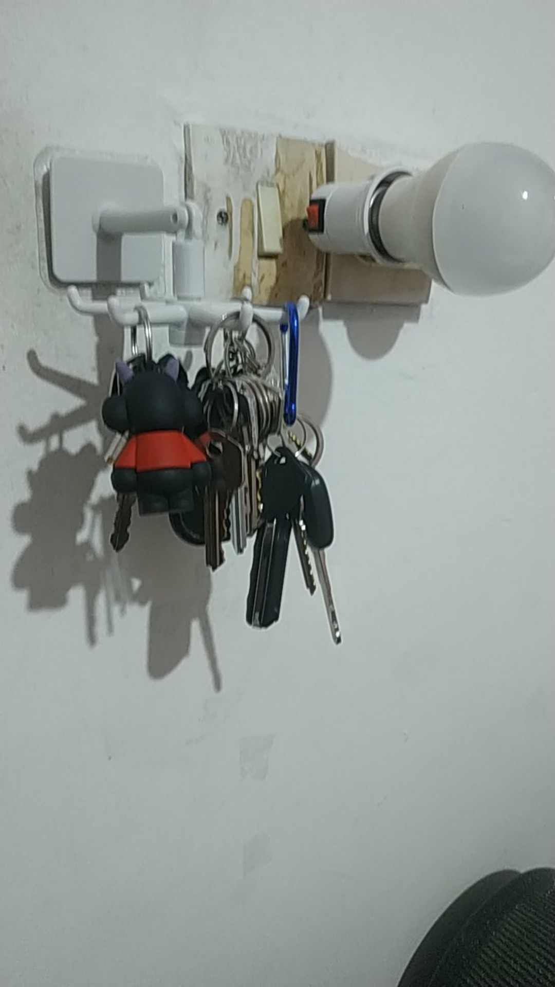 Gantungan Peralatan Dapur Hook 6 Kaki Putar 360 Derajat Gantungan Kamar Mandi Peralatan Masak