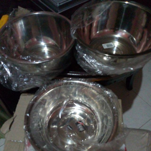 Baskom / Mangkok Stainless Premium 22 Cm