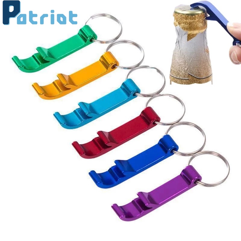 Aluminium Portable Can Opener / Mini Pocket Key Chain Ring Beer Bottle Opener For Wedding Party, Kitchen,Bar