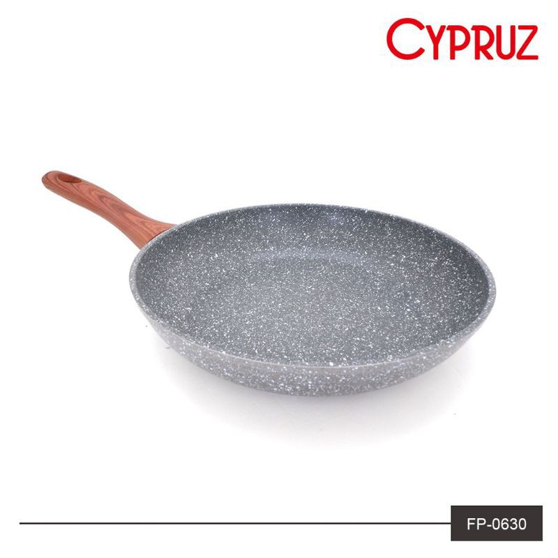 Fry Pan Cypruz Marble Granit Wajan Penggorengan FP-0629 FP-0630 FP-0631