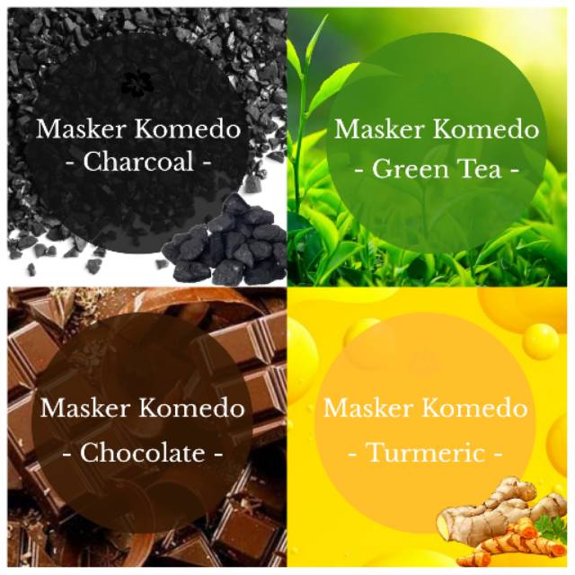 MASKER KOMEDO (KEMASAN SACHET)