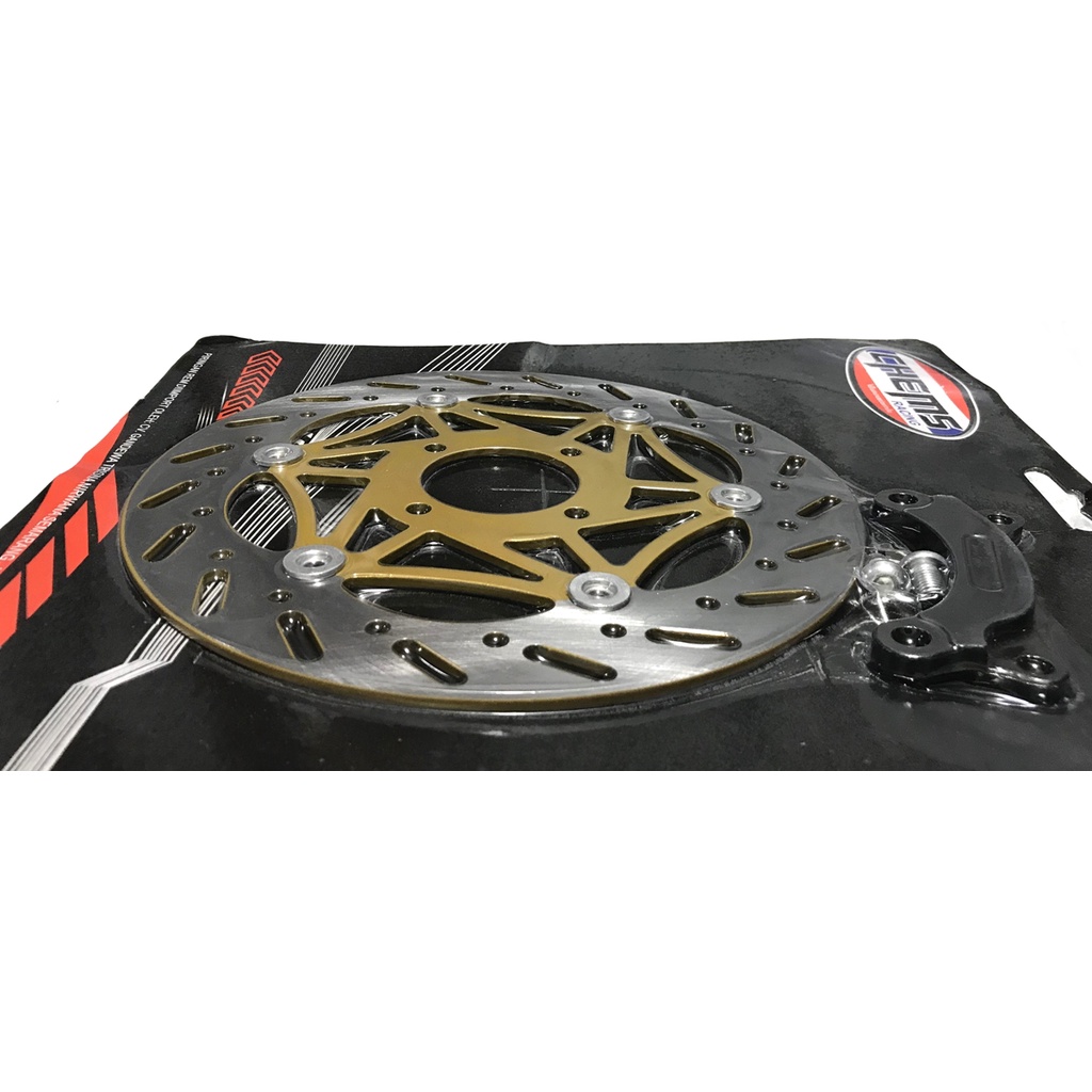 PIRINGAN LEBAR 260MM MIO SPORTY-MIO SOUL-MIO SMILE-XEON RC-XRIDE 115 CAKRAM LEBAR 260MM 200MM MOITID DAYTONA BULAT GERIGI CAKRAM PLUS BREKET UKURAN BESAR