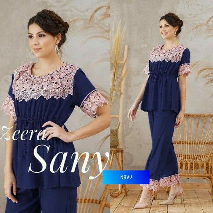 [PROMO 8.8] SETELAN SANY RENDA CELANA PANJANG | RAYON PREMIUM GRADE A+ | TERLARIS ANS BATIK