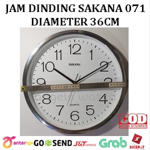 Jam Dinding Besar Sakana 071