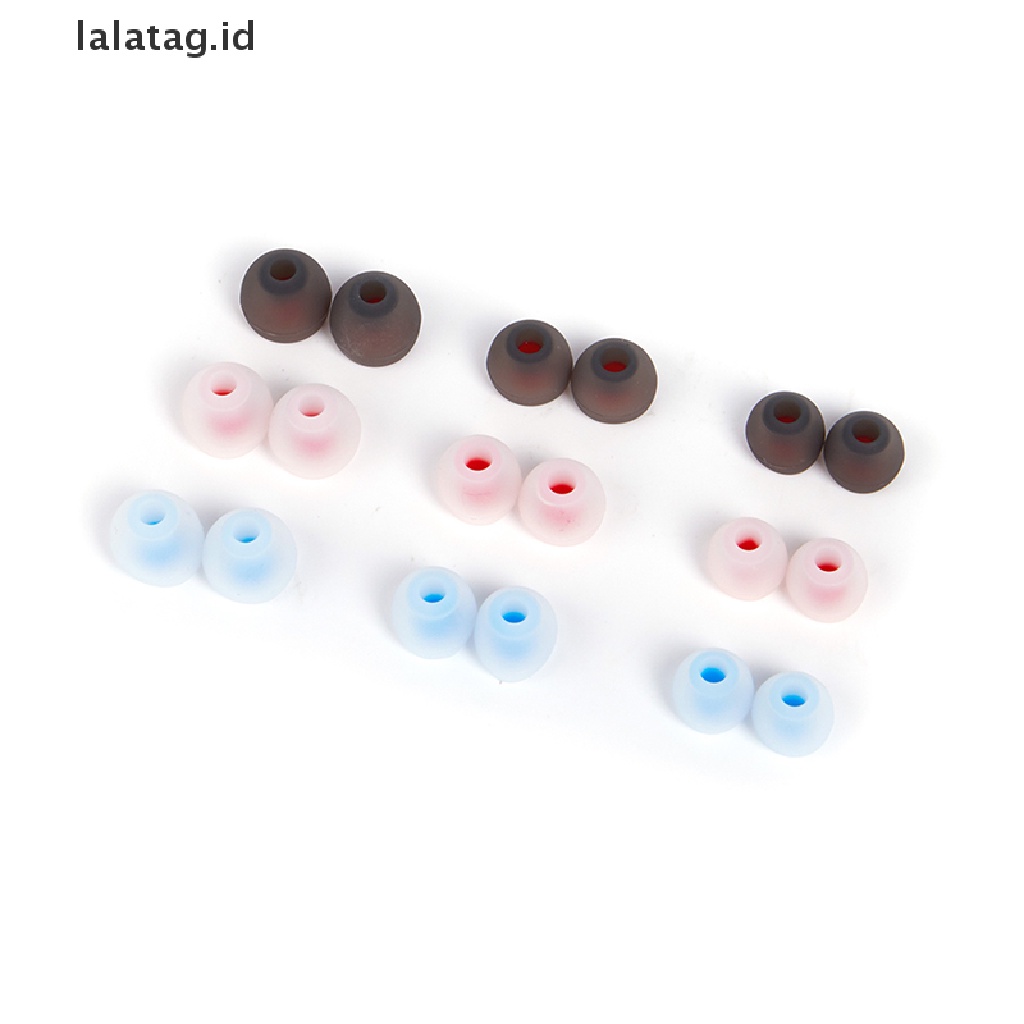 (lalatag) 12pcs / Set Pad / Bantalan Telinga Bahan Silikon Ukuran 4xl + 4xm + 4xs Untuk Earphone in-Ear