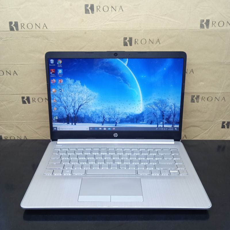 Laptop HP 14s-dk0073AU AMD A4-9125 4GB SSD 256GB SUPER MULUS