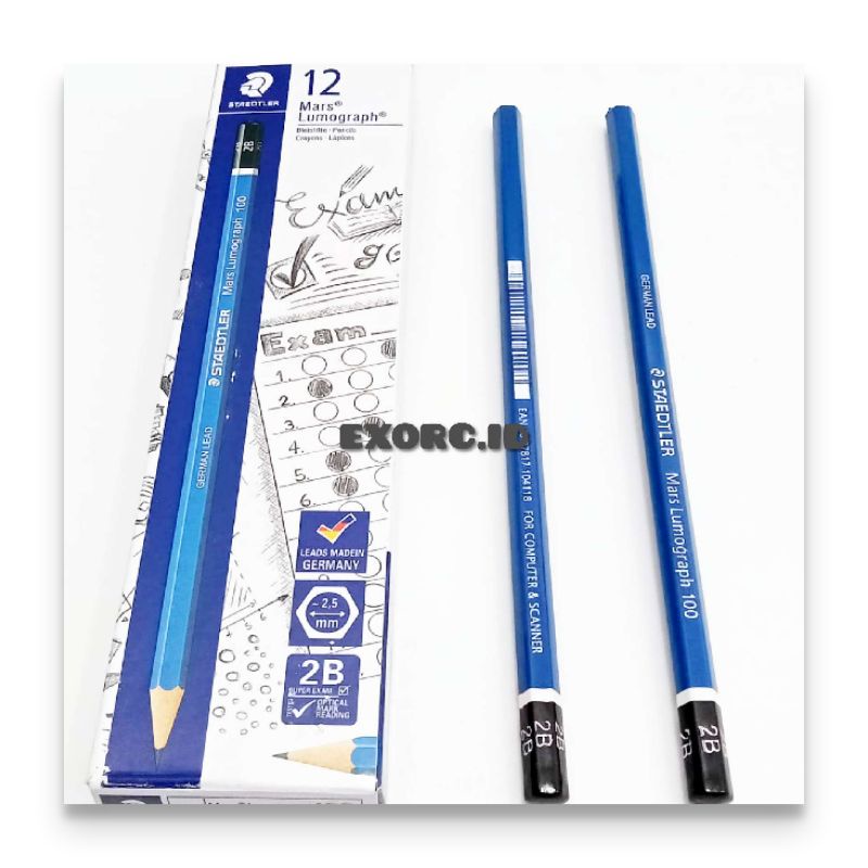 

Pensil 2B / Pensil Ujian / pencil 2B / Pensil Staedtler