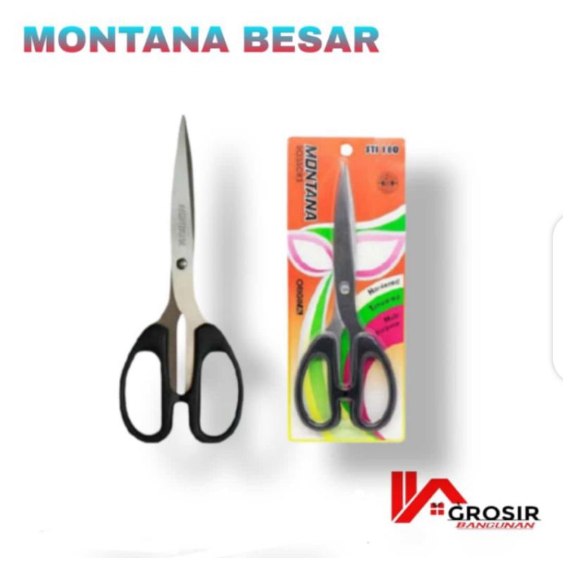 

Gunting Montara Besar/Gunting Hitam/Gunting Besar