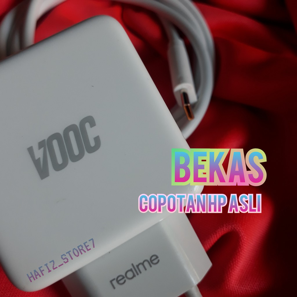 Charger VOOC 4A realme 5 Pro original 100% bawaan hp