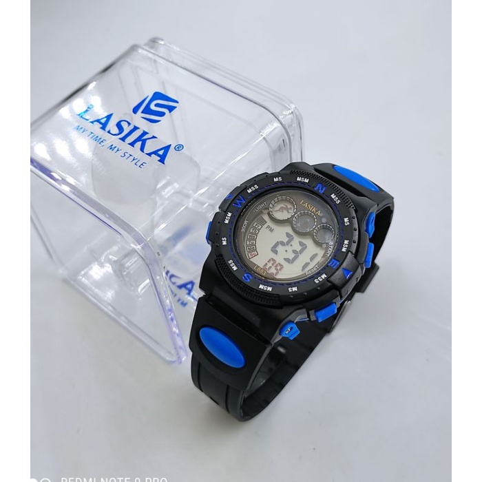 JAM TANGAN COWOK CEWEK SPORTY ORIGINAL WATER RESIST LASIKA NEW LIMITED EDITION