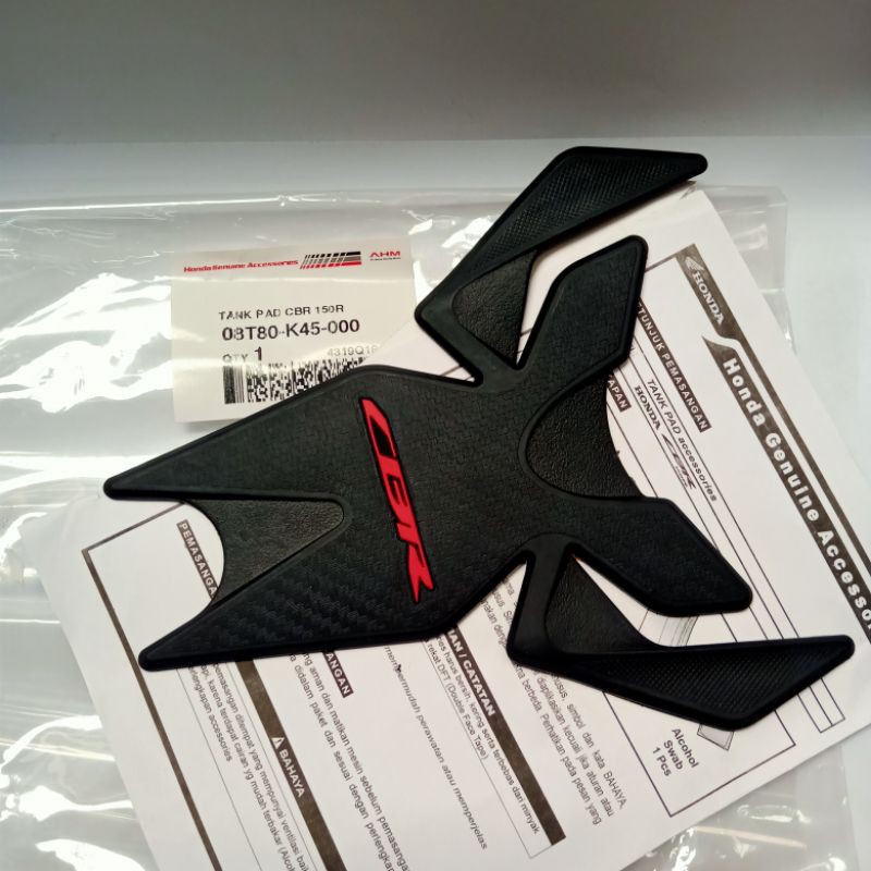karet asesoris cover tanki TANK PED CBR150R