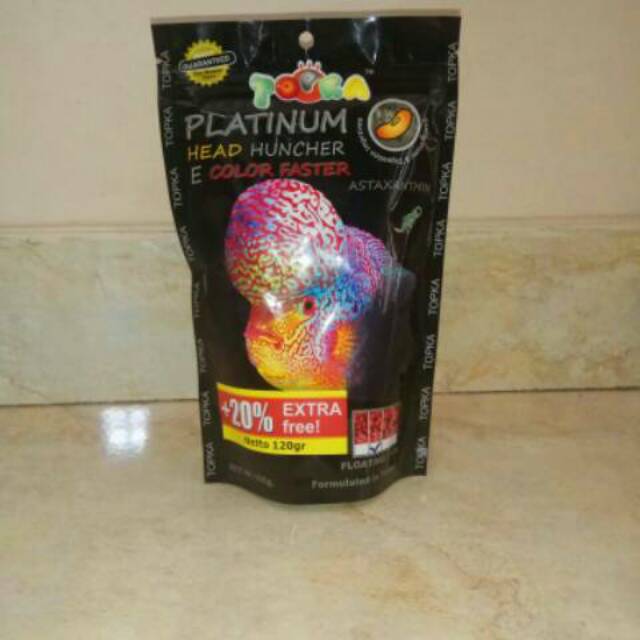 Pelet ikan louhan TOPKA PLATINUM Size M