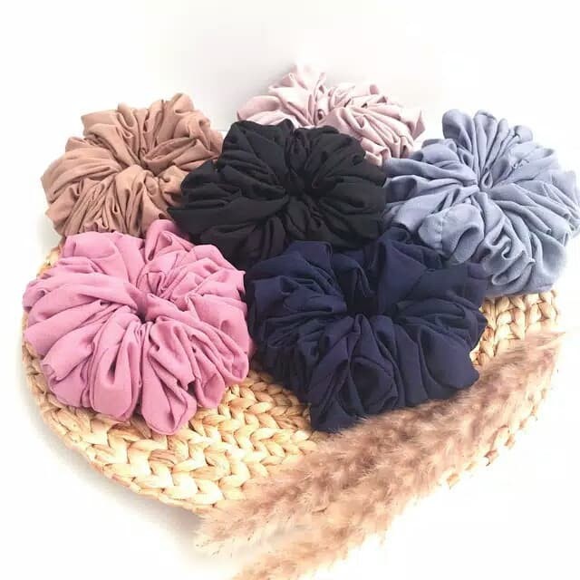 SCRUNCHIE HIJAB / CEPOL HIJAB / IKAT RAMBUT SCRUNCHIE