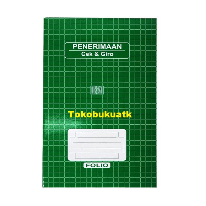 

Buku Penerimaan Cek&Giro Folio