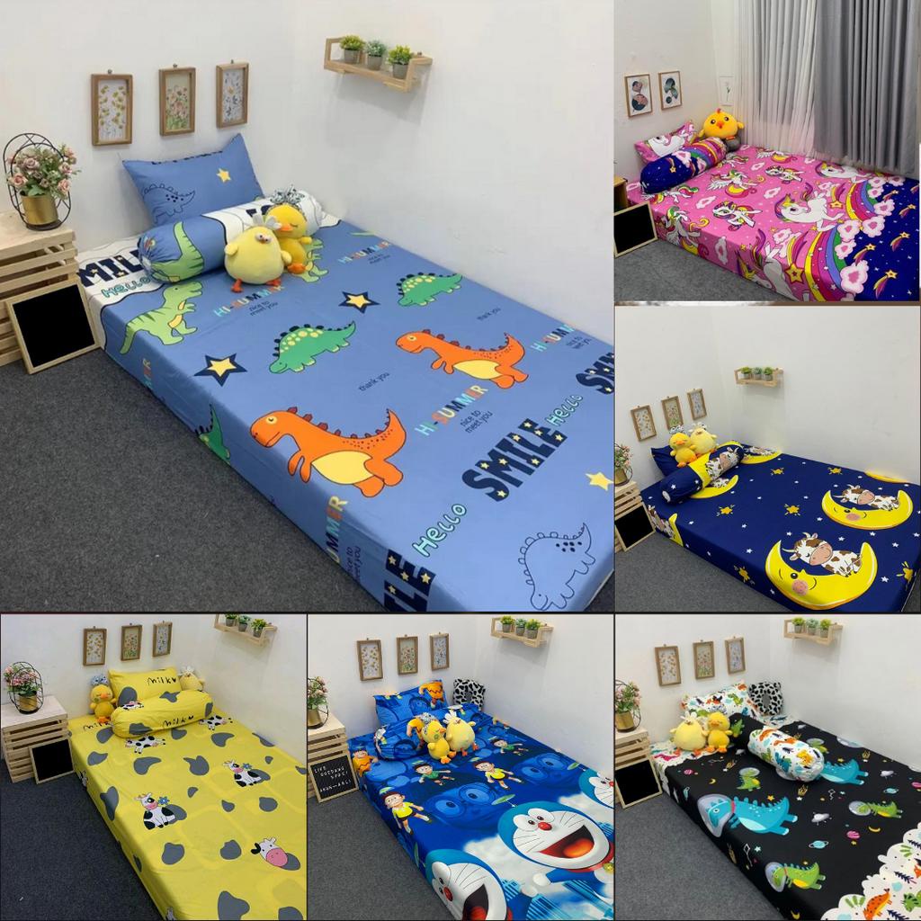 SPREI CUCI GUDANG MURAH HOMEMADE 90 120 160 180 x 200 MOTIF KARAKTER DEWASA ABSTRAK ANAK UKURAN
