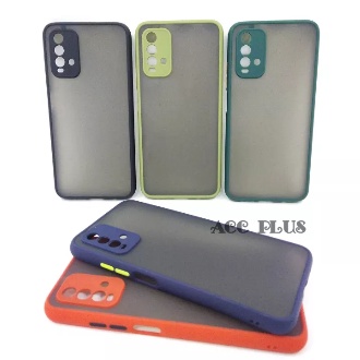 Casing Xiaomi Redmi 9T Dove Matte Transparan Slim Fuze Macaron Case Redmi 9 T - Acc Plus